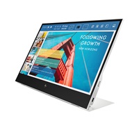 Monitor HP LCD EliteDisplay E14 G4 Portable 2x USB-C 14" (IPS, 1920 x 1080, 16:9, 400 NITS, 800:1, 5 ms, 2x USB-C)