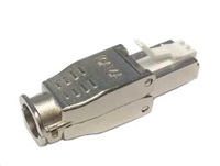 Konektor STP RJ45 (8p8c), Cat6A, vodič