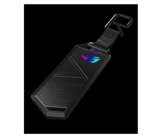 ASUS ROG STRIX ARION LITE SSD NVME AURA case, USB-C 3.2, M.2 NVMe SSD kovový box, dĺžka 30-80 mm, AURA RGB