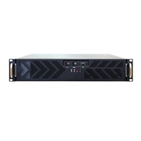 CHIEFTEC Rackmount 2U ATX, UNC-210TR-B-U3, bez Riser karty, čierny, 400W napájací zdroj