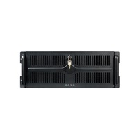 Skriňa CHIEFTEC Rackmount 4U ATX/EATX UNC-411E-B-80R, 2x 800W, čierna