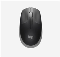 Bezdrôtová myš Logitech M190 Full-Size, stredne sivá
