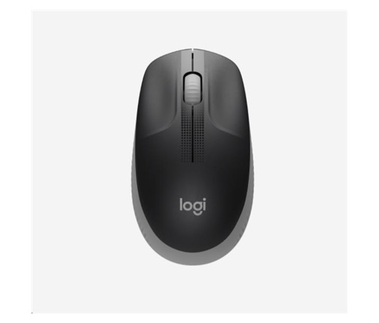 Bezdrôtová myš Logitech M190 Full-Size, stredne sivá