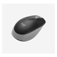 Bezdrôtová myš Logitech M190 Full-Size, stredne sivá