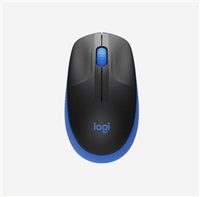 Bezdrôtová myš Logitech M190 Full-Size, modrá