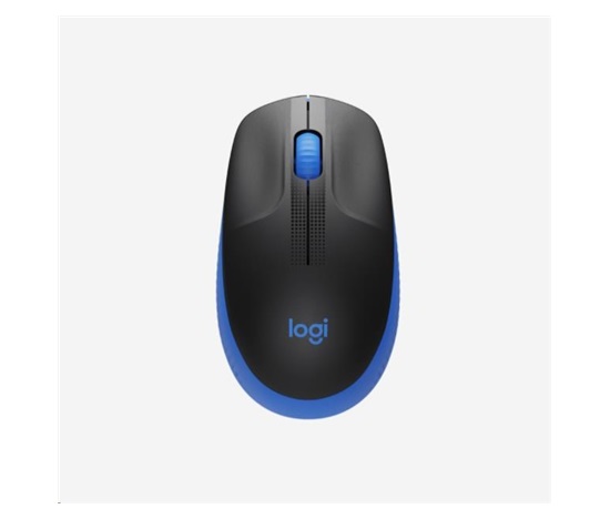 Bezdrôtová myš Logitech M190 Full-Size, modrá
