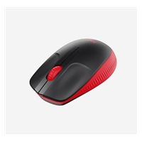 Bezdrôtová myš Logitech M190 Full-Size, červená
