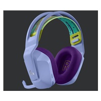Logitech herní sluchátka G733, LIGHTSPEED Wireless RGB Gaming Headset, EMEA, lilac