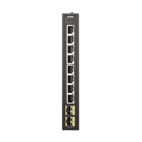 D-Link DIS-100G-10S Priemyselný gigabitový switch bez správy, 8x GbE, 2x SFP, DIN