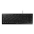 CHERRY klávesnice STREAM, drátová, USB, CZ+SK layout, černá