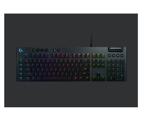 Logitech Keyboard G815, Mechanical Gaming, Lightsync RGB, Tacticle, UK