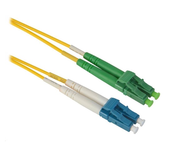 XtendLan duplexný prepojovací kábel SM 9/125, OS2, LC(UPC)-LC(APC), LS0H, 1m