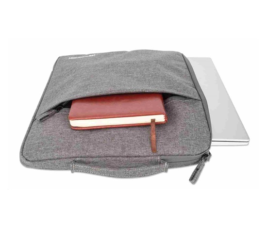 MANHATTAN Seattle Notebook Sleeve 15.6", vodotesný, sivý