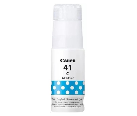 Canon Cartridge GI-41 C azurová pro PIXMA G3420/G3430/G3460/G3470/G3480/G4470(7 700 str.)