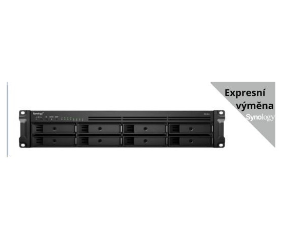 Synology RS1221+ RackStation (4C/Ryzen V1500B/2,2GHz/4GBRAM/8xSATA/2xUSB3.0/4xGbE/1xPCle)