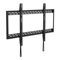 MANHATTAN nástěnný držák TV (60" to 100"), Heavy-Duty Low-Profile Large-Screen TV Wall Mount, pevný, tenký design, černá