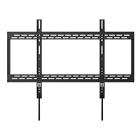 MANHATTAN nástěnný držák TV (60" to 100"), Heavy-Duty Low-Profile Large-Screen TV Wall Mount, pevný, tenký design, černá