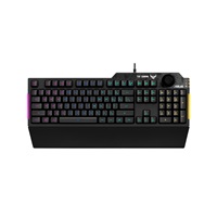 ASUS klávesnice TUF GAMING K1 (RA04), membránová, US, černá