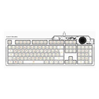 ASUS klávesnice TUF GAMING K1 (RA04), membránová, US, černá