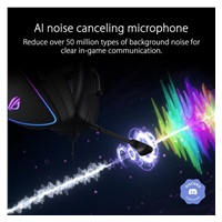 ASUS sluchátka ROG DELTA S, Gaming Headset, černá