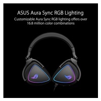 ASUS sluchátka ROG DELTA S, Gaming Headset, černá