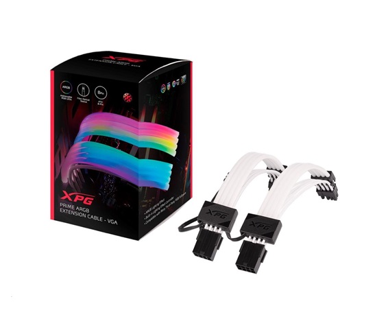 Predlžovací kábel ADATA XPG Prime ARGB VGA, čip RGB 12x 2, 222x28x15mm