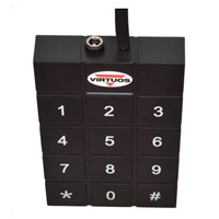 Virtuos RFID 125 kHz adaptér s klávesnicou pre Virtuos 24V pokladničné zásuvky