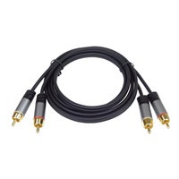 Kábel PREMIUMCORD, 2x CINCH-2x CINCH M/M, 1.5m