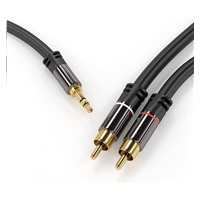 Kábel PREMIUMCORD, Jack 3.5mm-2xCINCH M/M 1,5m