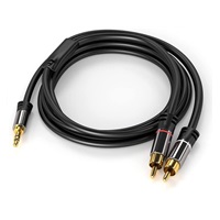 Kábel PREMIUMCORD, Jack 3.5mm-2xCINCH M/M 3m