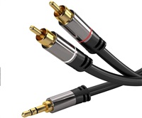 Kábel PREMIUMCORD, Jack 3.5mm-2xCINCH M/M 5m