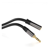 Predlžovací kábel PREMIUMCORD, Jack 3.5 mm - Jack 3.5mm M/F 5m