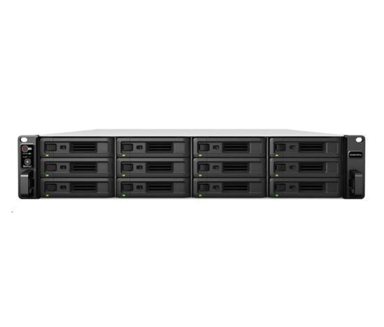 Synology RS3621RPxs RackStation (6C/XeonD-1531/2,2-2,7GHz/8GBRAM/12xSATA/2xUSB3.0/4xGbE/2xPCIe/RP)