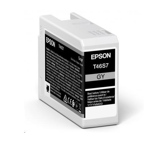 Atrament EPSON Singlepack Gray T46S7 UltraChrome Pro 10 25 ml