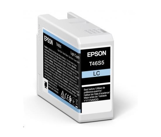 Atrament EPSON Singlepack Light Cyan T46S5 UltraChrome Pro 10 25 ml