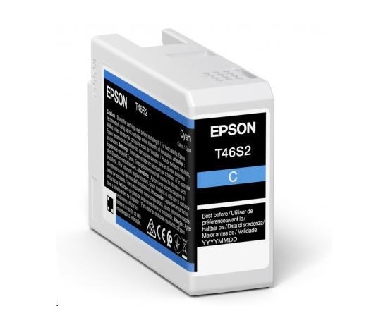 Atrament EPSON Singlepack Cyan T46S2 UltraChrome Pro 10 25 ml