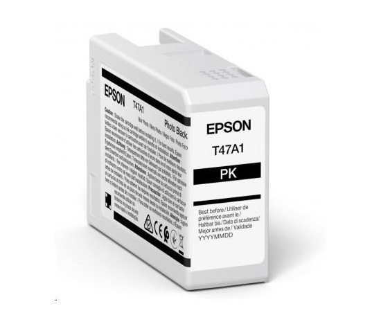 Atrament EPSON Singlepack Photo Black T47A1 UltraChrome Pro 10 50 ml