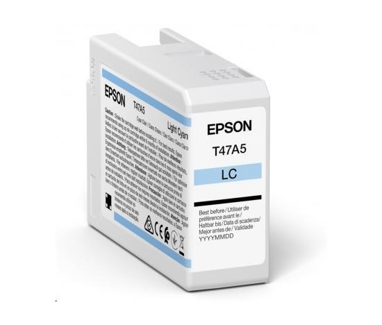 Atrament EPSON Singlepack Light Cyan T47A5 UltraChrome Pro 10 50 ml