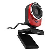 GENIUS Webcam QCam 6000/ červená/ Full HD 1080P/ USB2.0/ mikrofón