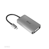 Aktívny USB adaptér Club3D 3.2 Dvojlinkové prepojenie DVI-D typu C 4K30Hz pre Apple Cinema Display, HDCP vypnuté