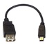 PREMIUMCORD USB redukčný kábel USB A/samec - Mini 5pin USB/samec 20cm OTG