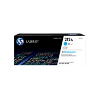 HP 212A Cyan Original LaserJet Toner Cartridge (4,500 pages)