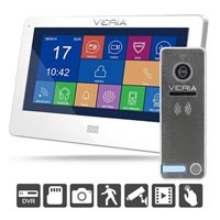Veria SET Videotelefon 7077B bílý + vstupní stanice 230
