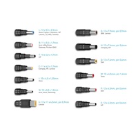 AVACOM QuickTIP 65W - univerzálny adaptér pre notebooky + 13 konektorov