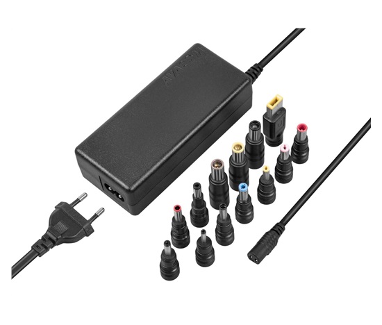 AVACOM QuickTIP 90W - univerzálny adaptér pre notebooky + 13 konektorov