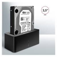 AXAGON ADSA-SN, USB 3.2 Gen1 - SATA 6G, 2.5"/3.5" HDD/SSD dokovací stanice POŠKOZEN OBAL