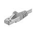 PREMIUMCORD Patch kábel CAT.6 F/UTP, RJ45-RJ45, AWG 26 15 m sivá