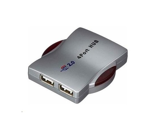 PremiumCord USB2.0 HUB 4-portový, bez ext. napájanie