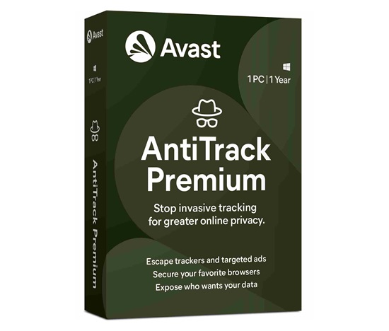 _Nový Avast AntiTrack Premium 1PC na 12 mesiacov