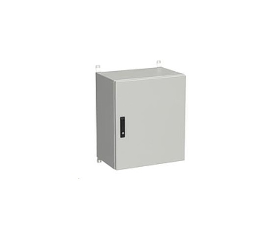 Nástenná vonkajšia skriňa Solarix LC-20 15U 600x300 mm, kovové dvere, LC-20-15U-63-22-G